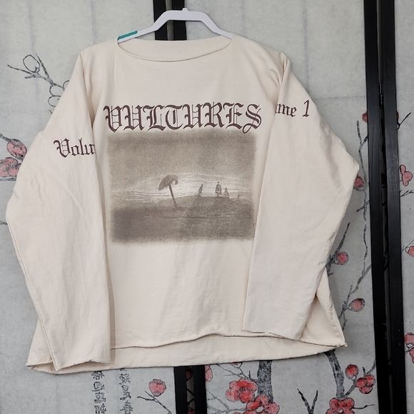 Yeezy Other - Yeezy Vultures Long Sleeve T-shirt Size 2
